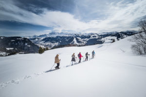 rando raquettes megeve